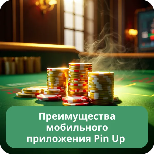 Преимущества мобильного приложения Pin Up