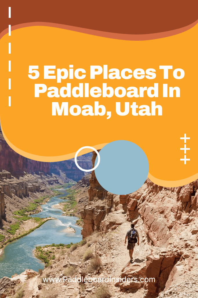paddleboarding moab