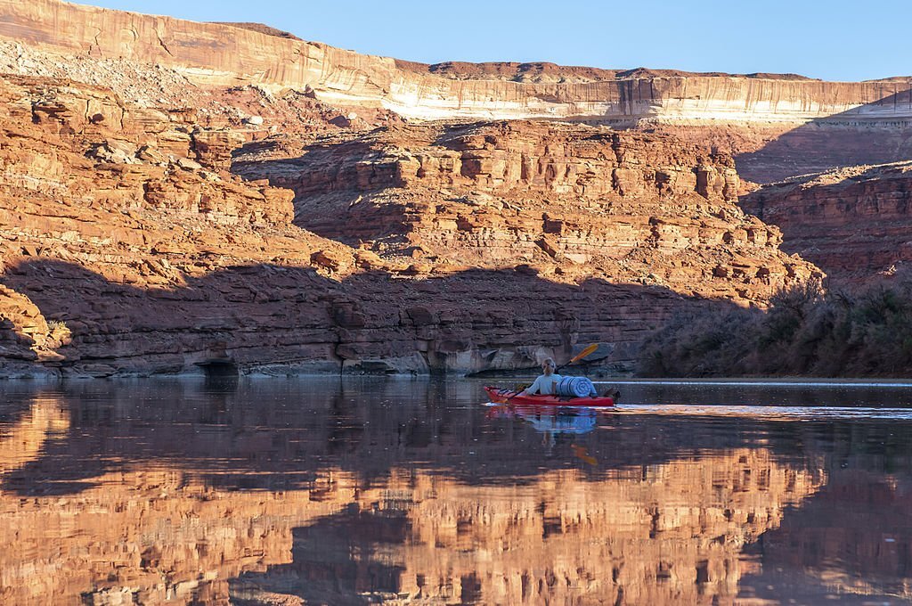 paddleboarding moab