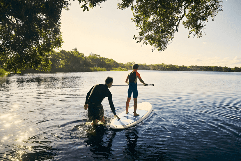 foam paddle board