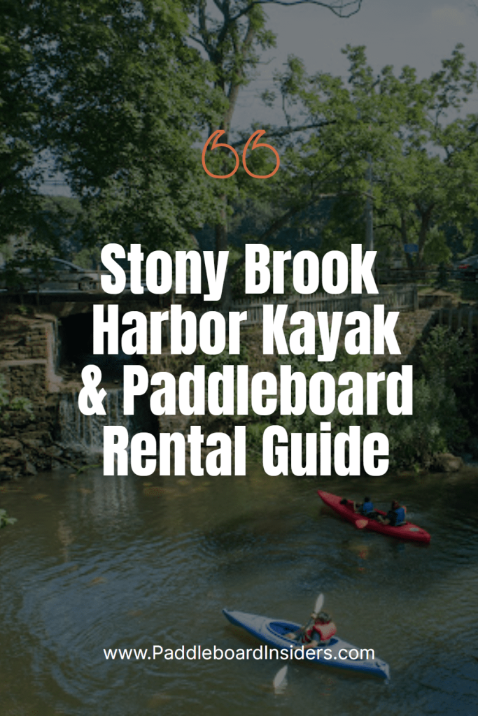 stony brook harbor kayak & paddleboard rentals