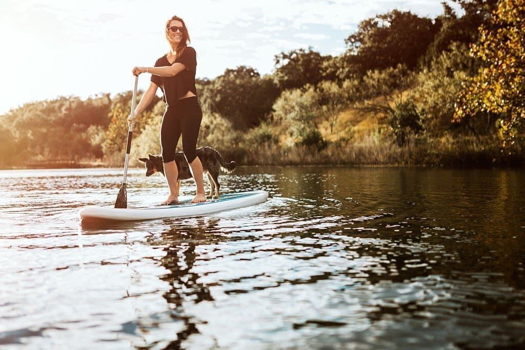 paddleboarding fort worth