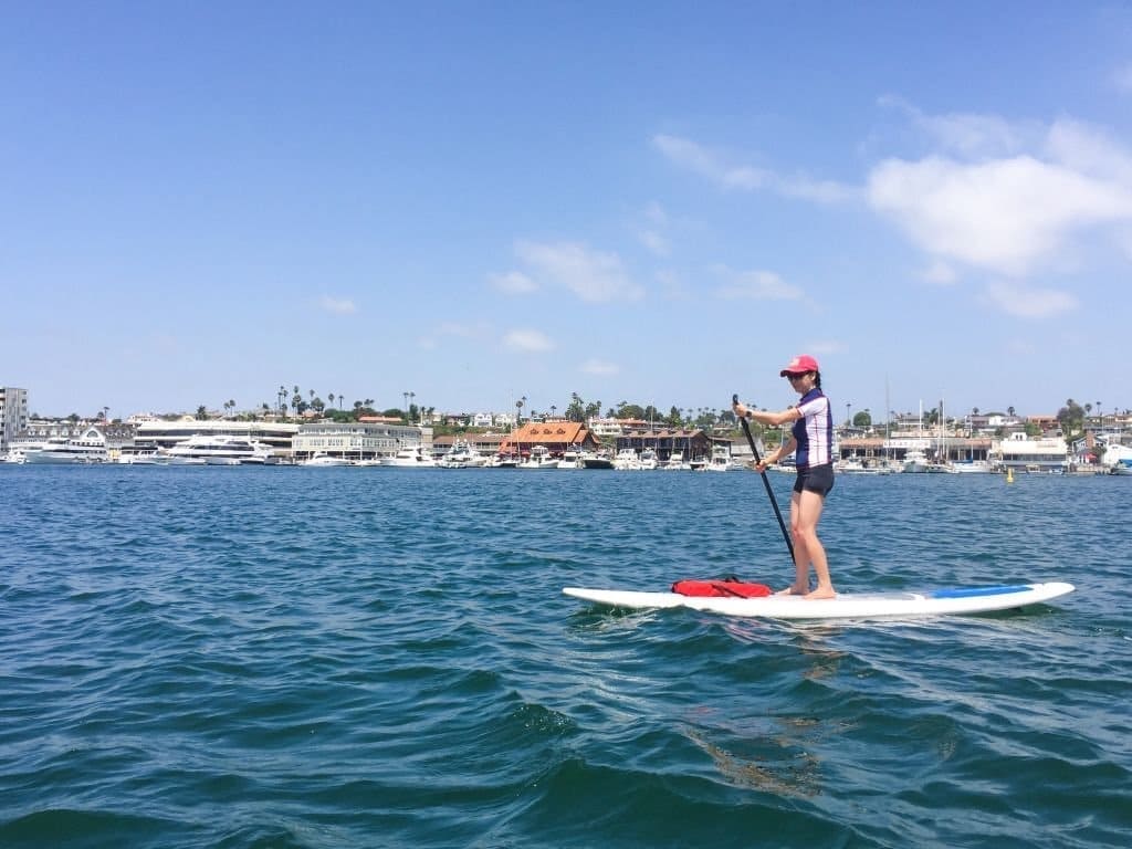 paddleboarding orange county