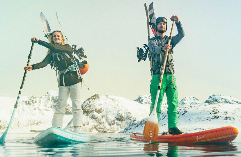 Paddleboarding in Cold Climates