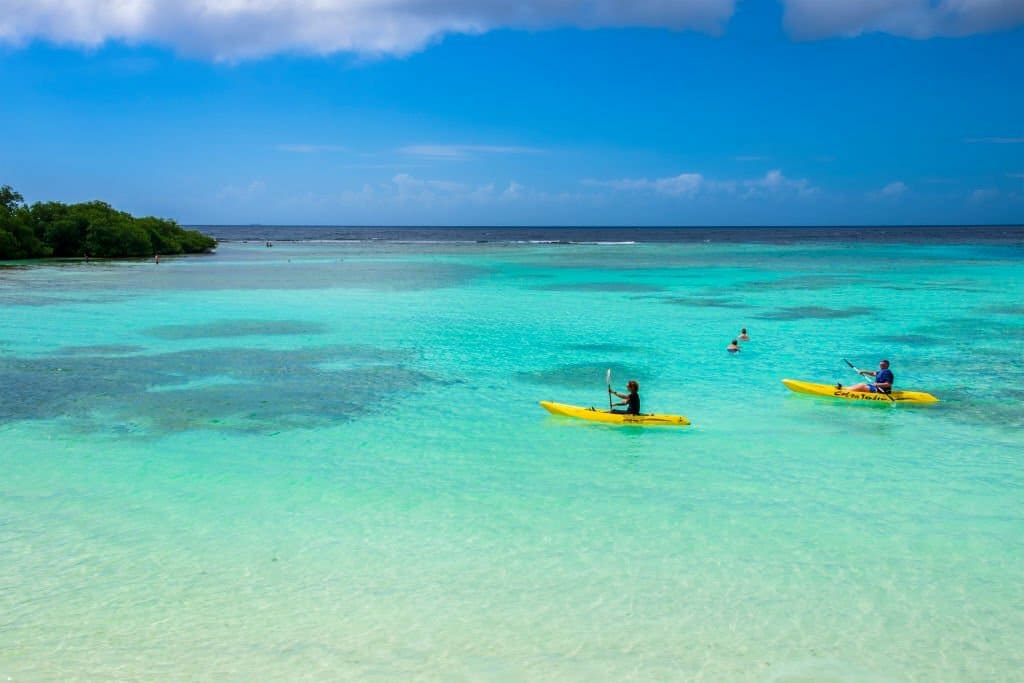 paddleboarding aruba