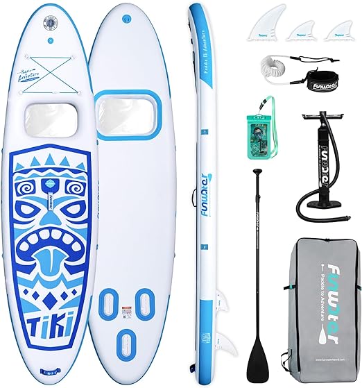 Funwater Inflatable Paddle Board Review: Worth The Hype? - Paddleboard ...