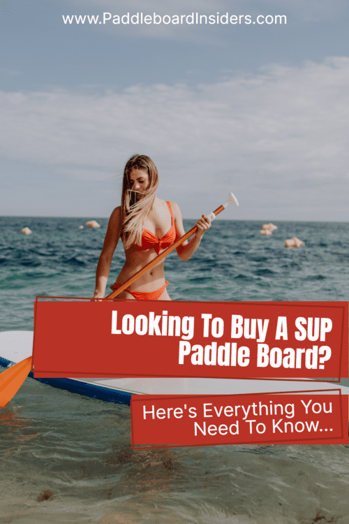 SUP paddle board