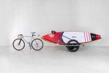paddle board bike trailer