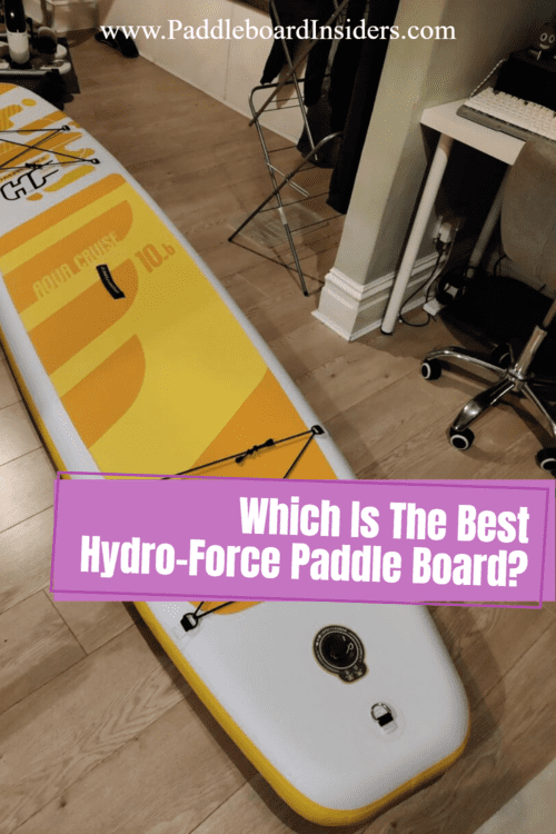 hydro force inflatable paddle board