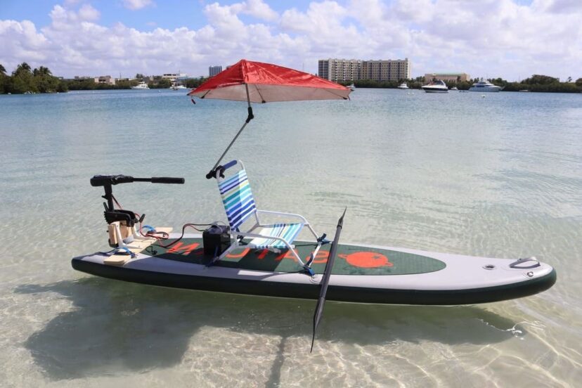 Trolling motor for paddle board