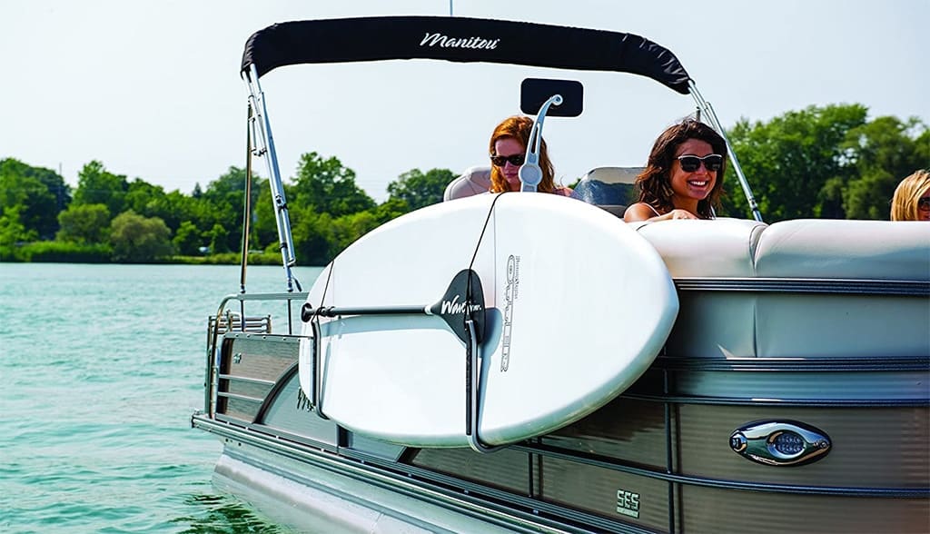 paddle board rack for boat