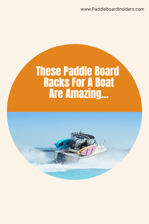 paddle board rack for boat