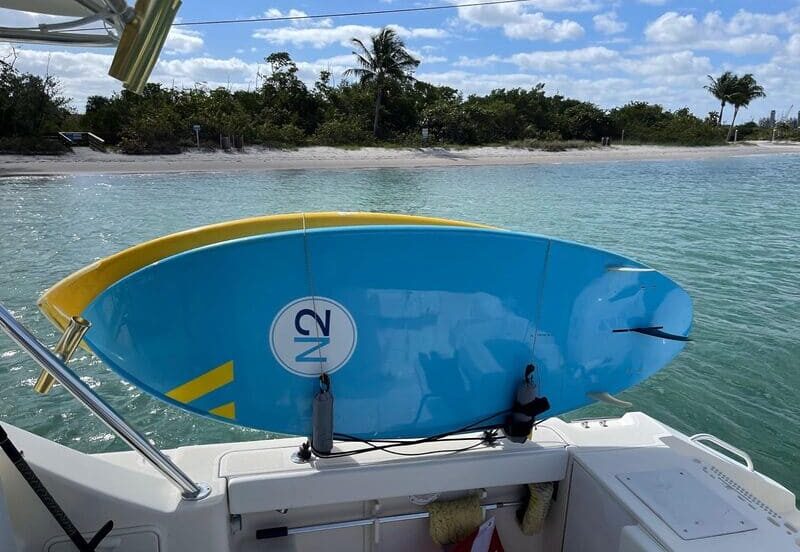 paddle board rack for boat